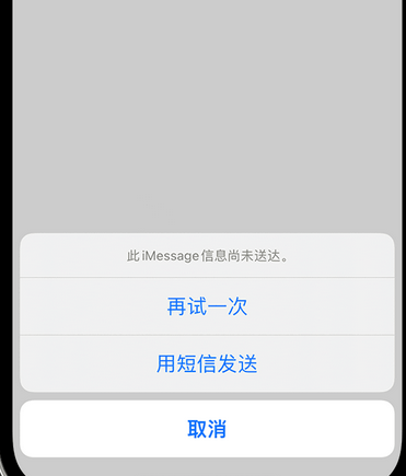 竟陵街道apple维修iPhone上无法正常发送iMessage信息