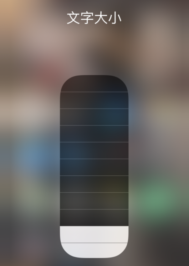竟陵街道苹果手机维修分享小技巧：在 iPhone 控制中心快速调节字体大小 